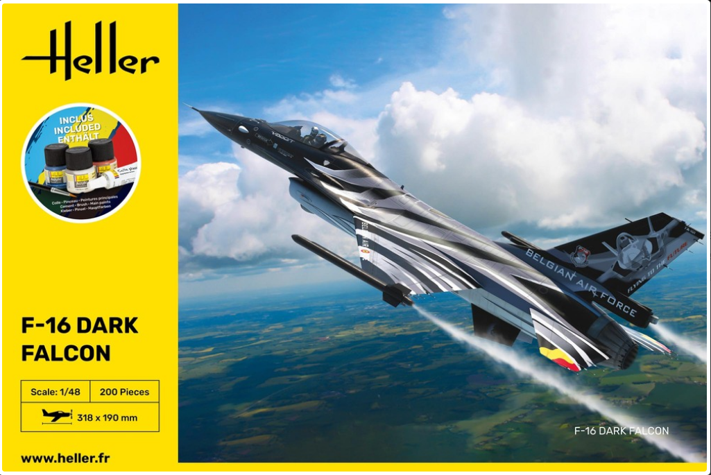 STARTER KIT F-16 Dark Falcon