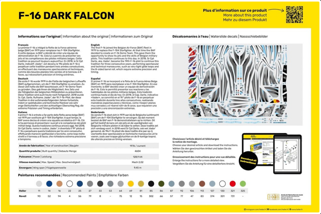 STARTER KIT F-16 Dark Falcon – Image 2