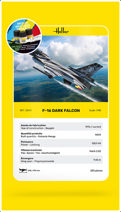 STARTER KIT F-16 Dark Falcon – Image 5