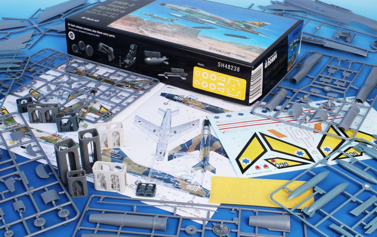 SMB-2 Super Mystère 'Sa'ar - Israeli Storm in the Sky' Hi-Tech Kit Edition limitée – Image 4