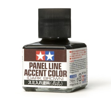 Panel Line Accent Color Dark Brown 40ml