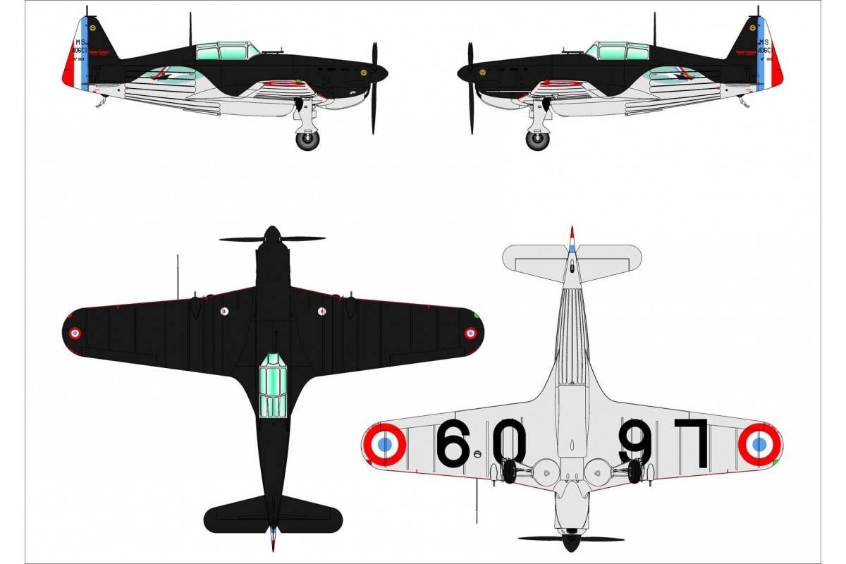 Morane-Saulnier MS.406C.1 Battle of France – Image 6