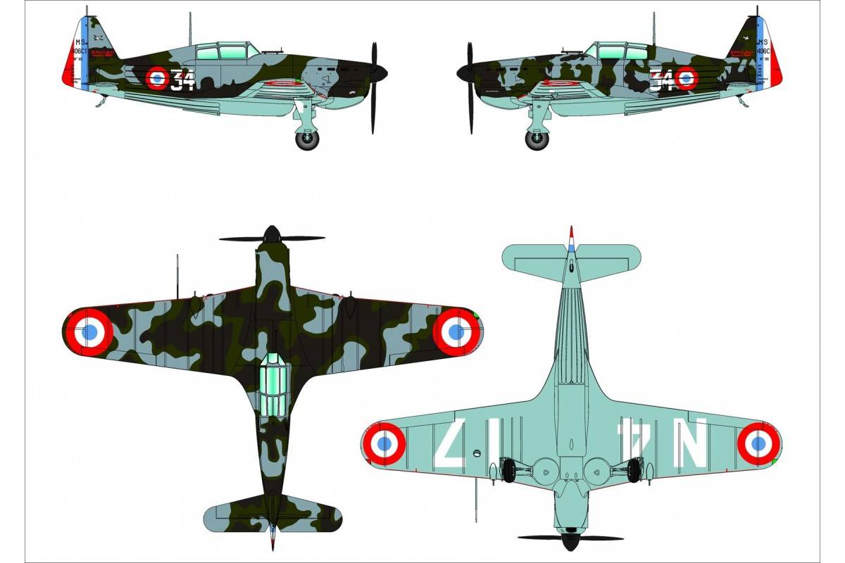 Morane-Saulnier MS.406C.1 Battle of France – Image 7