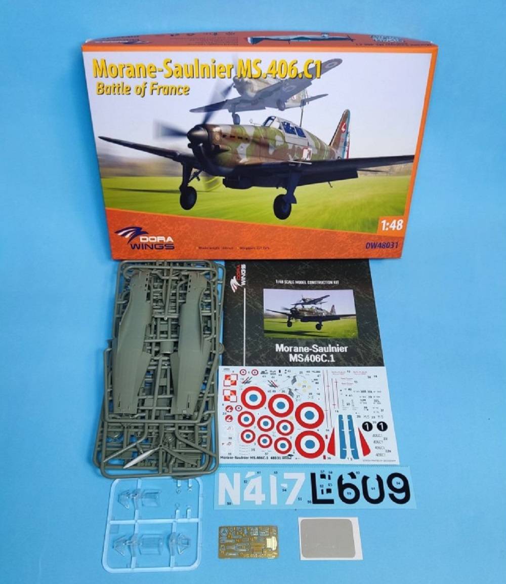 Morane-Saulnier MS.406C.1 Battle of France – Image 2