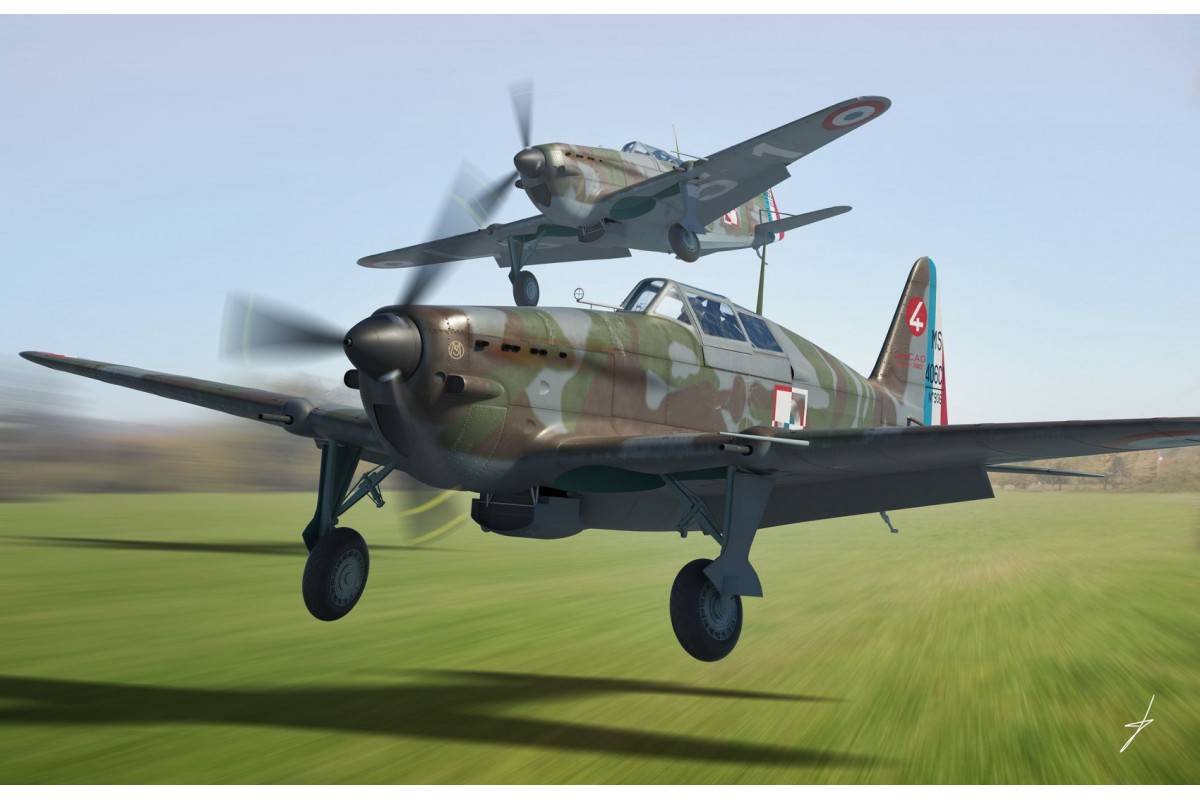 Morane-Saulnier MS.406C.1 Battle of France – Image 9