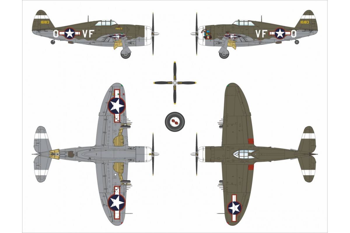 Republic P-47C-2 Thunderbolt – Image 3