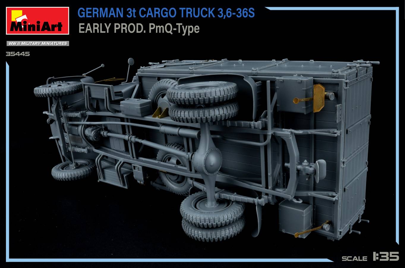 GERMAN 3t CARGO TRUCK 3,6-36S EARLY PROD. PmQ-Type – Image 8