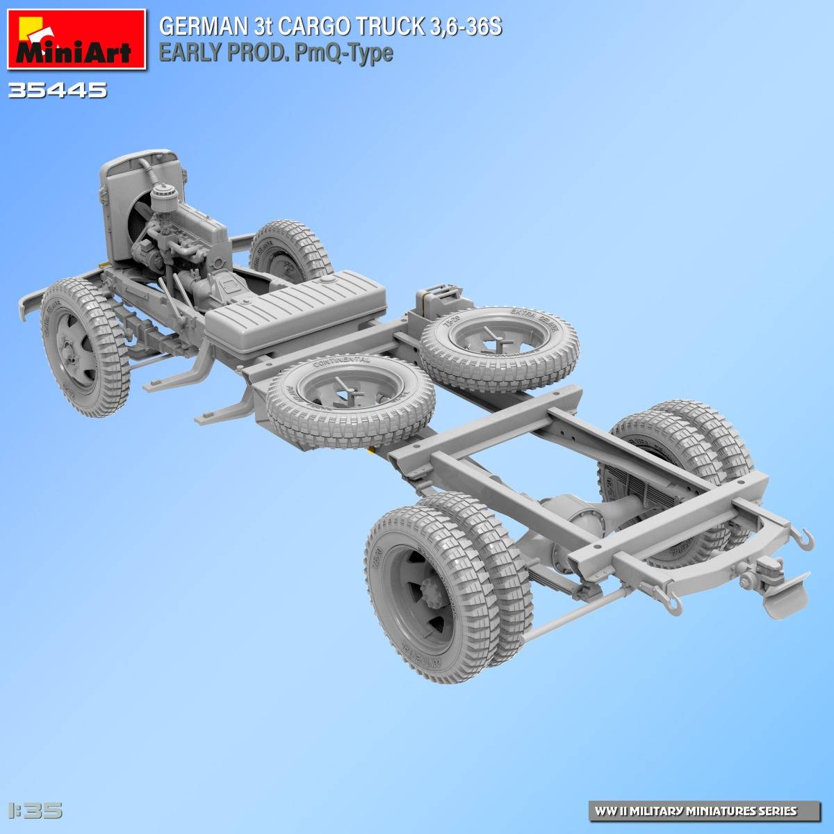 GERMAN 3t CARGO TRUCK 3,6-36S EARLY PROD. PmQ-Type – Image 31