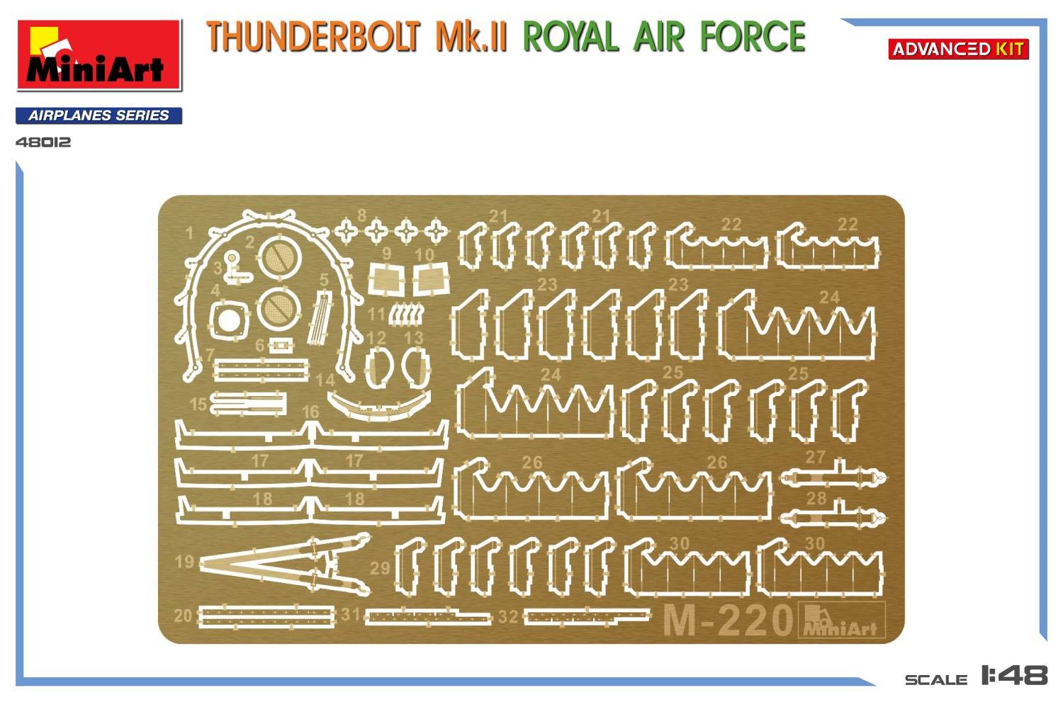 THUNDERBOLT Mk.II. ROYAL AIR FORCE. ADVANCED KIT – Image 4