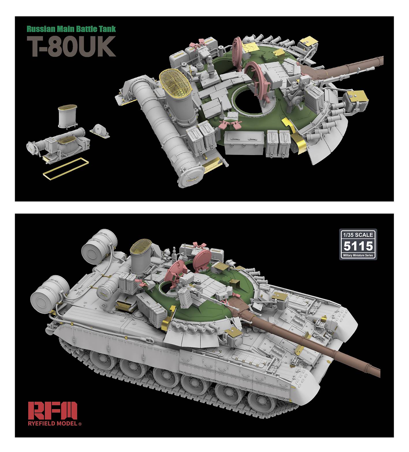 Russian T-80UK Main Battle tank – Image 3