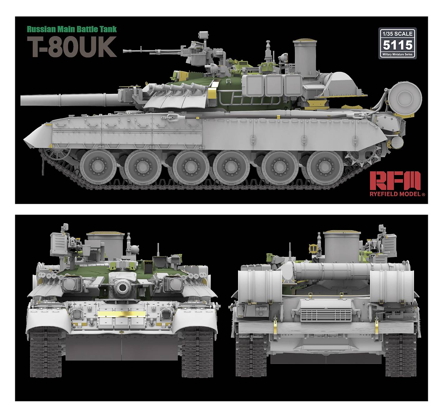 Russian T-80UK Main Battle tank – Image 4