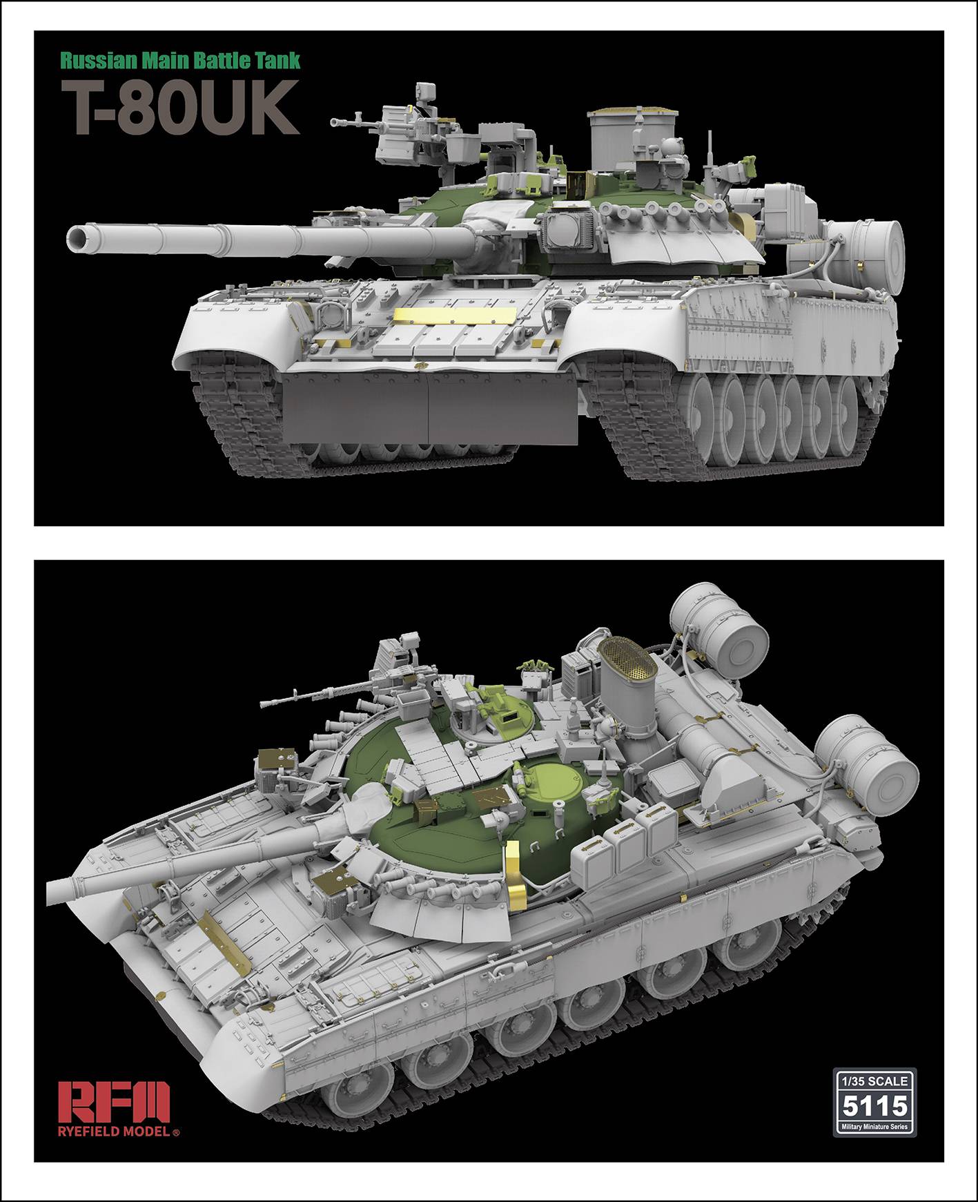 Russian T-80UK Main Battle tank – Image 2