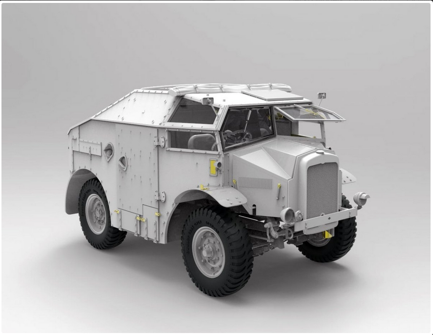 British WWII Tractor 4x4 Field Artillery (C8 Mk.II Late) – Image 2