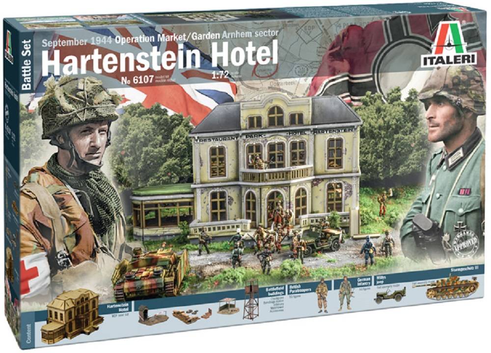 Hartenstein Hotel 1944 Market Garden - BATTLE SET