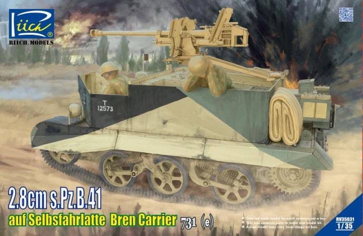 2,8 cm s.Pz.B.41 auf Selbstfahrlafette Bren Carrier 731(e)