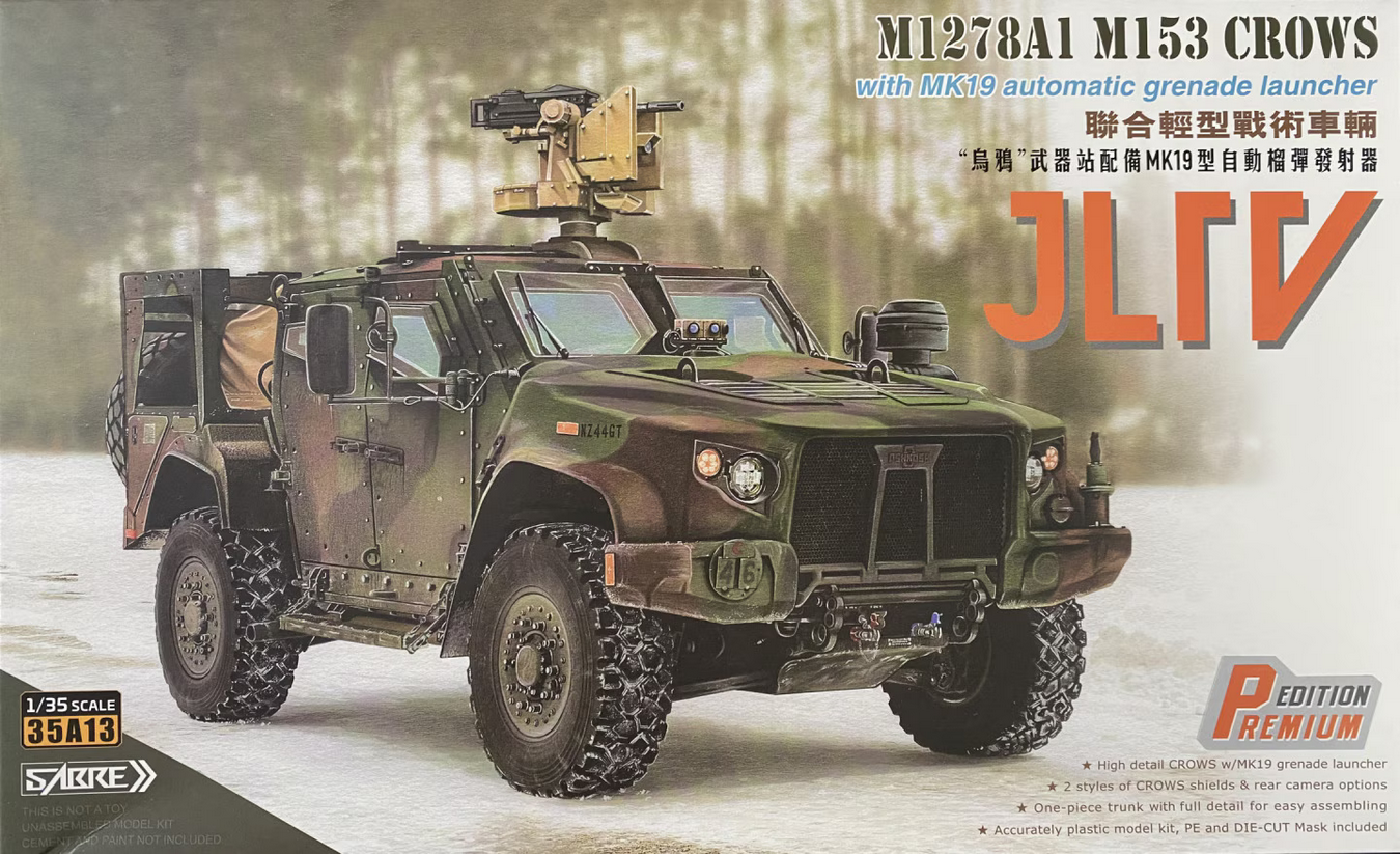 JLTV M1278A1 M153 CROWS with MK19 automatic grenade launcher Premium Edition