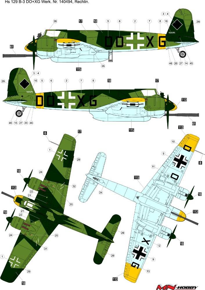 Henschel Hs 129B-3 – Image 2