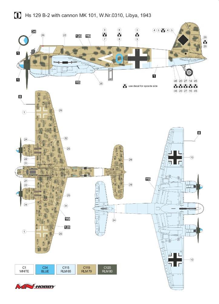 Henschel Hs 129B-2 With Cannon MK 101 And MK 103 – Image 4