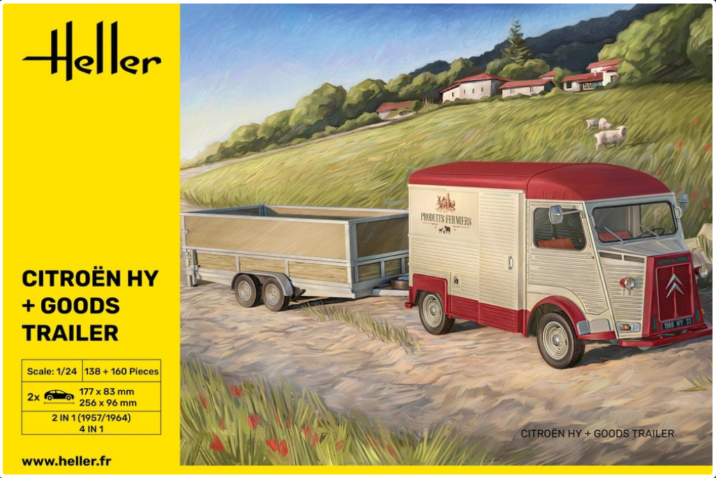 Citroen HY + Goods Trailer
