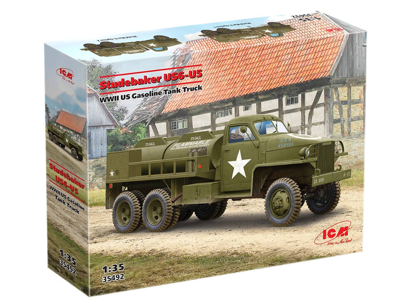 Studebaker US6-U5 WWII US Gasoline Tank Truсk – Image 6