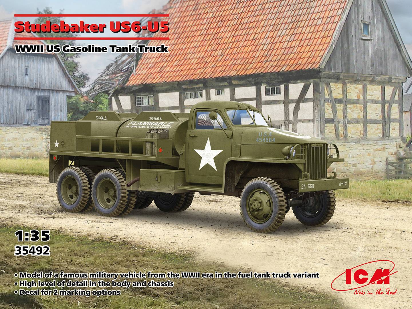Studebaker US6-U5 WWII US Gasoline Tank Truсk