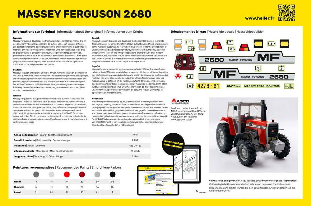 STARTER KIT Massey Ferguson 2680 – Image 2