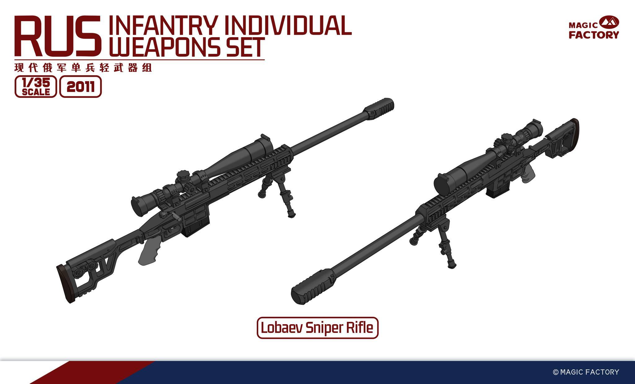 RUS Infantry individual weapons set – Image 2