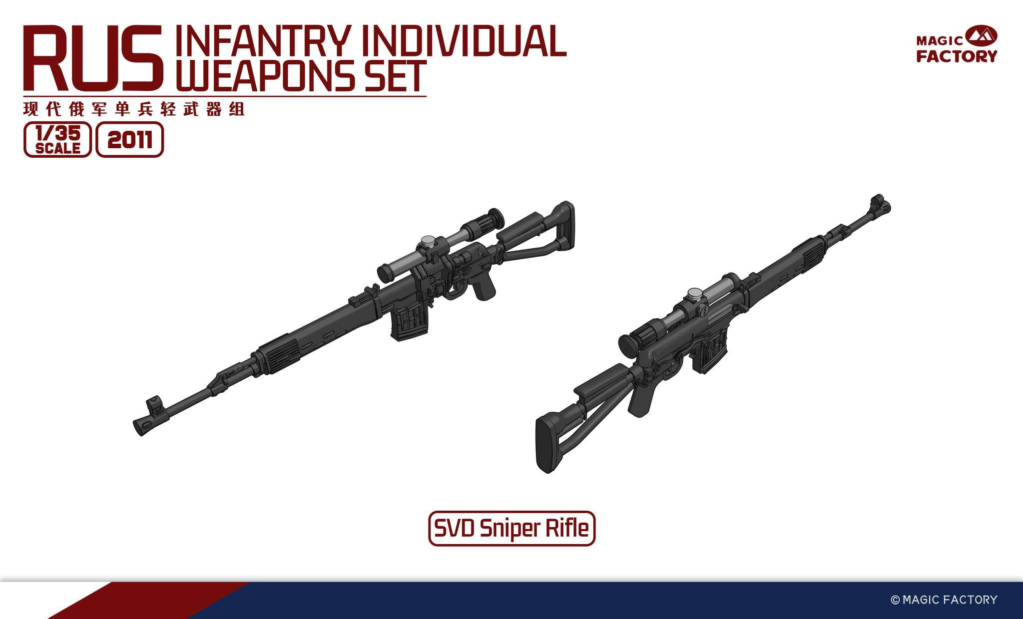 RUS Infantry individual weapons set – Image 5