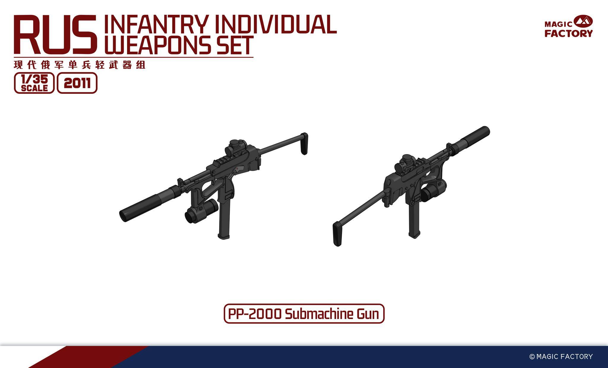 RUS Infantry individual weapons set – Image 6