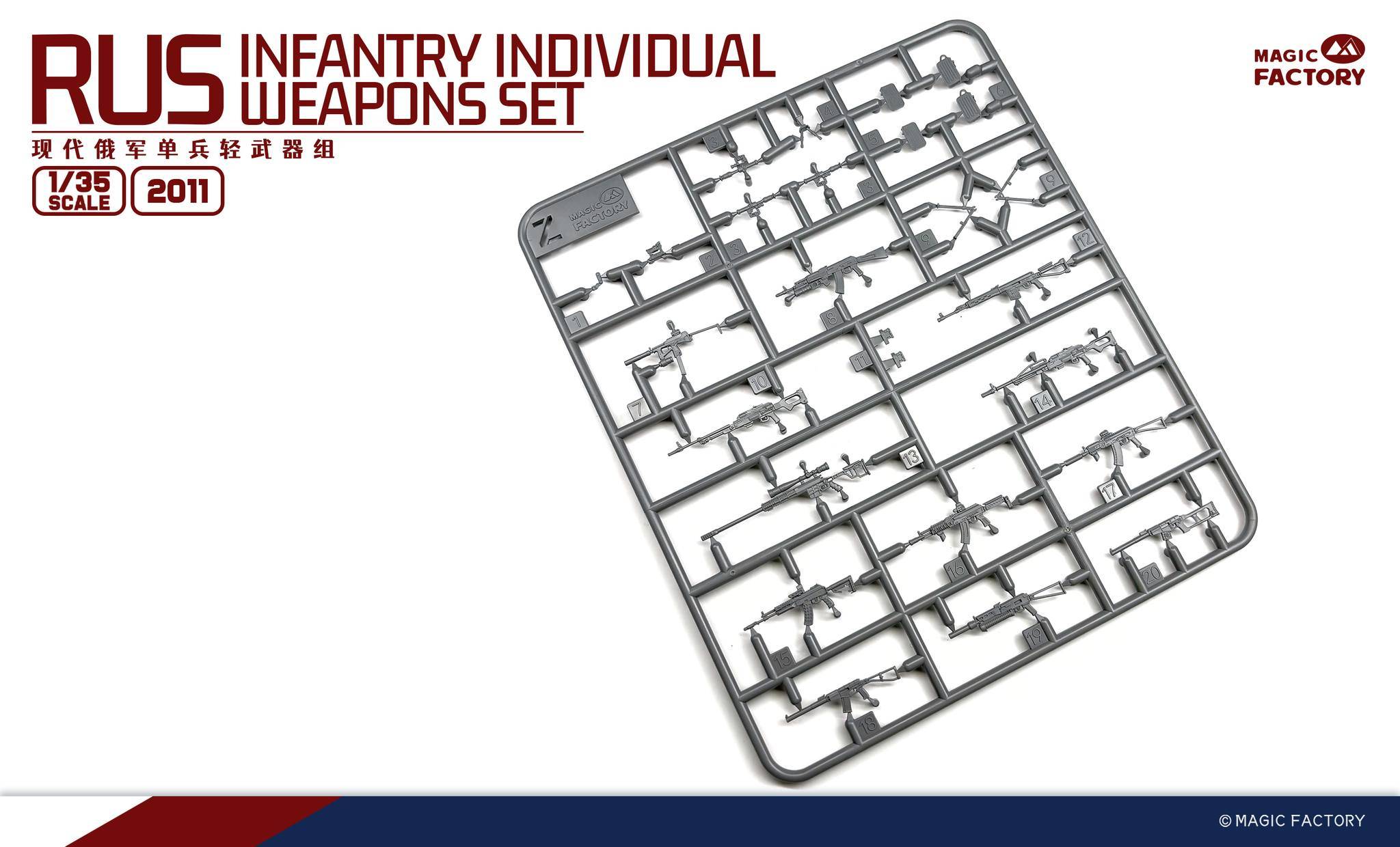 RUS Infantry individual weapons set – Image 16