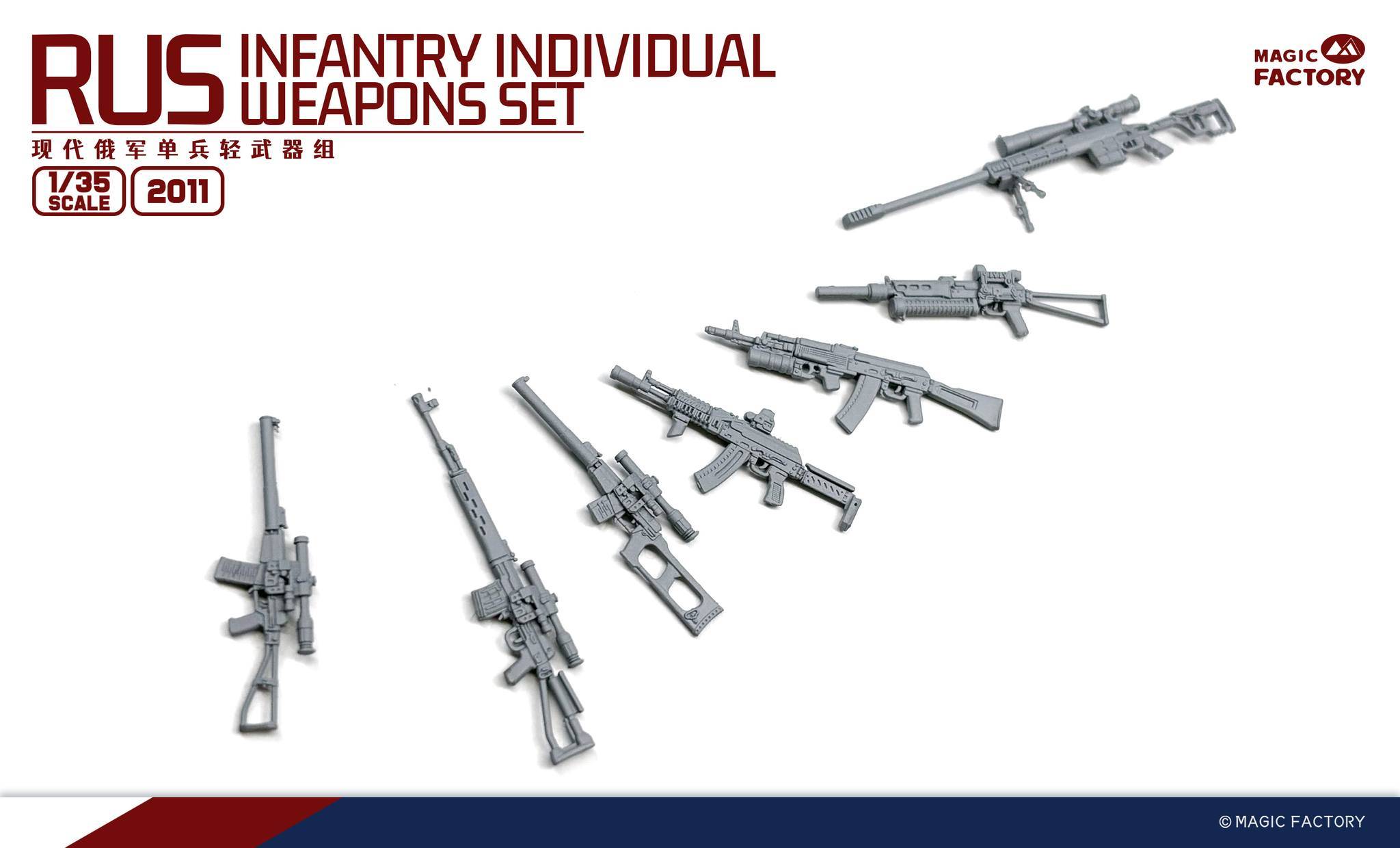 RUS Infantry individual weapons set – Image 14