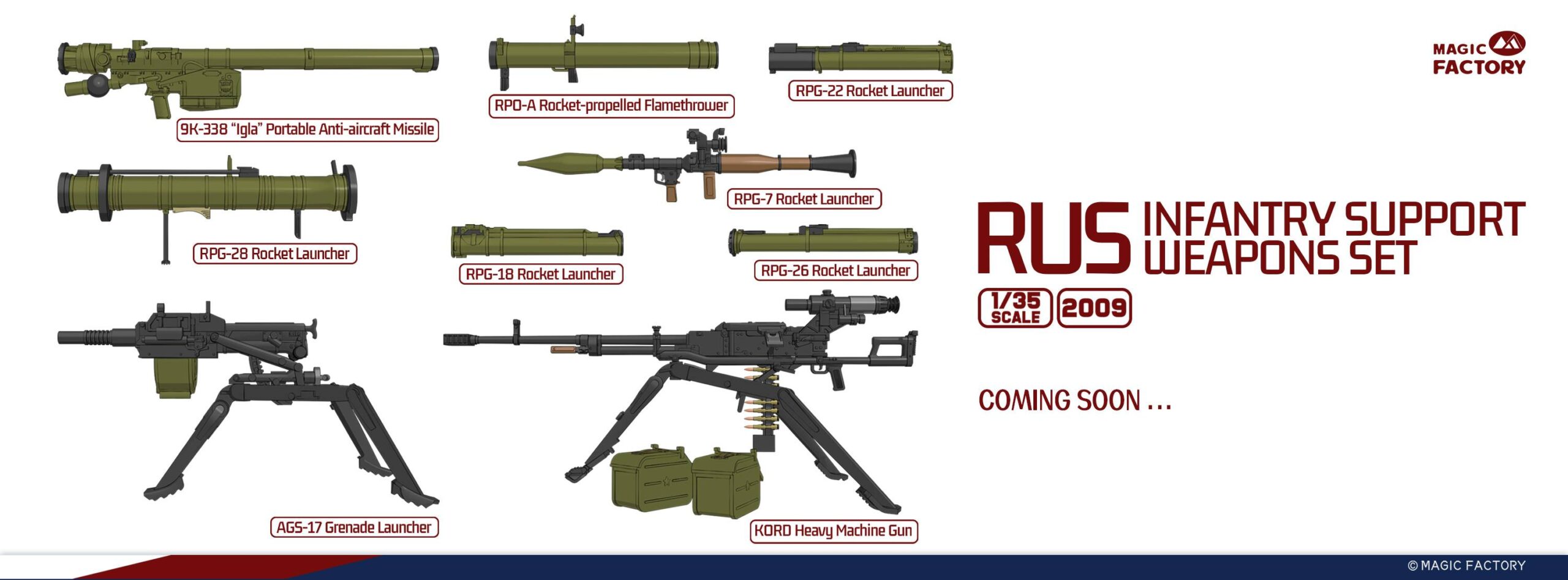 RUS Infantry Support Weapons Set – Image 16