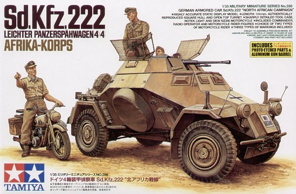 Sd.Kfz.222 Leichter Panzerspähwagen 4x4 Afrika-Korps