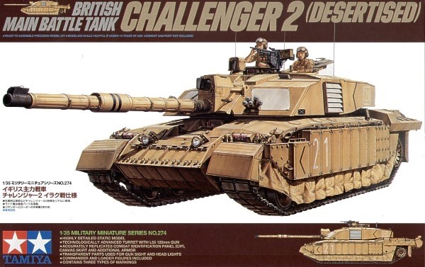British MBT Challenger 2 Desertised