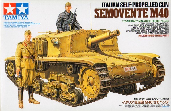 Italian Self-Propelled Gun Semovente M40