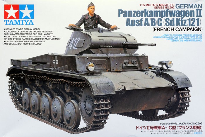 Panzerkampfwagen II Ausf.A/B/C (Sd.Kfz.121) French Campaign