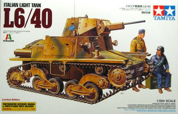 Italian Light Tank L6/40