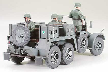 Krupp Protze 1 ton (6x4) Kfz. 69 Towing Truck with 3.7cm Pak – Image 2