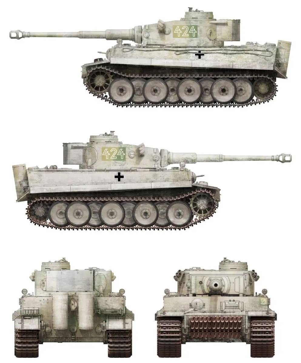 Tiger I Early Production Battle of Kharkov – Image 3