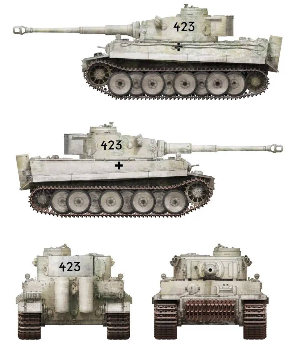 Tiger I Early Production Battle of Kharkov – Image 4