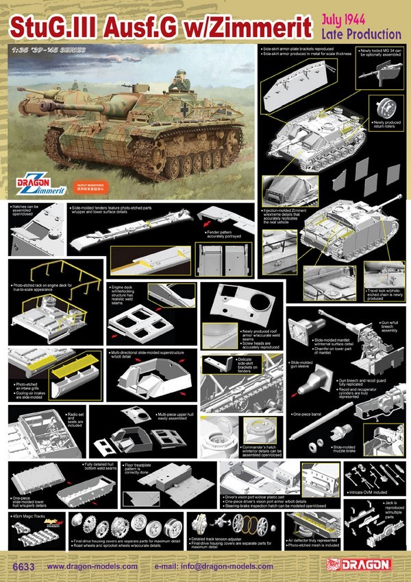 StuG.III Ausf.G w/Zimmerit July 1944 Late Production – Image 2