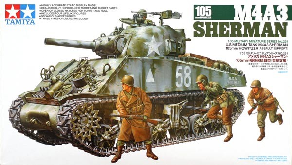 M4A3 Sherman 105mm Howtzer