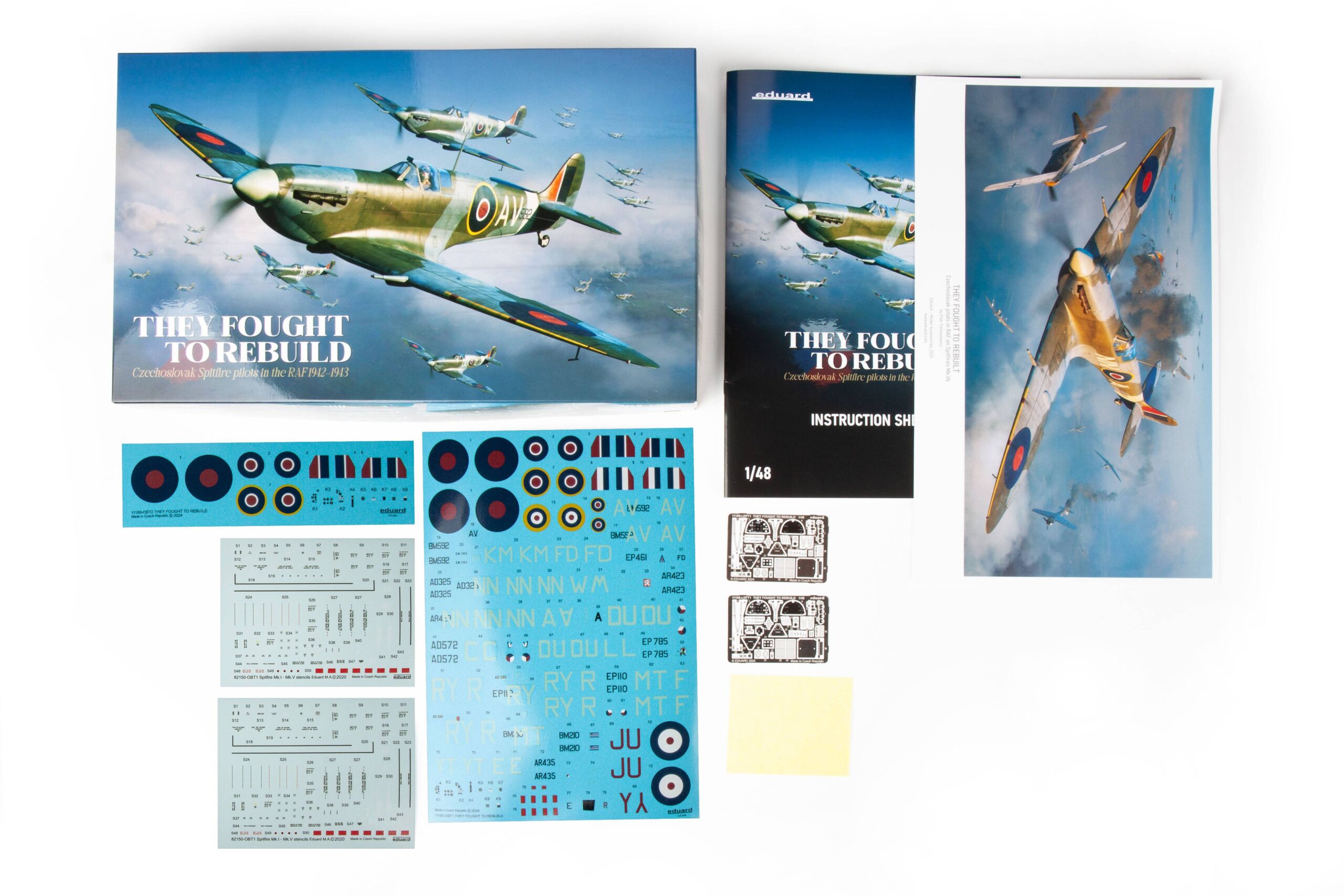 They Fought To Rebuild Czech Spitfire pilots in the RAF 1942-43 Dual Combo - Limited Edition – Image 2