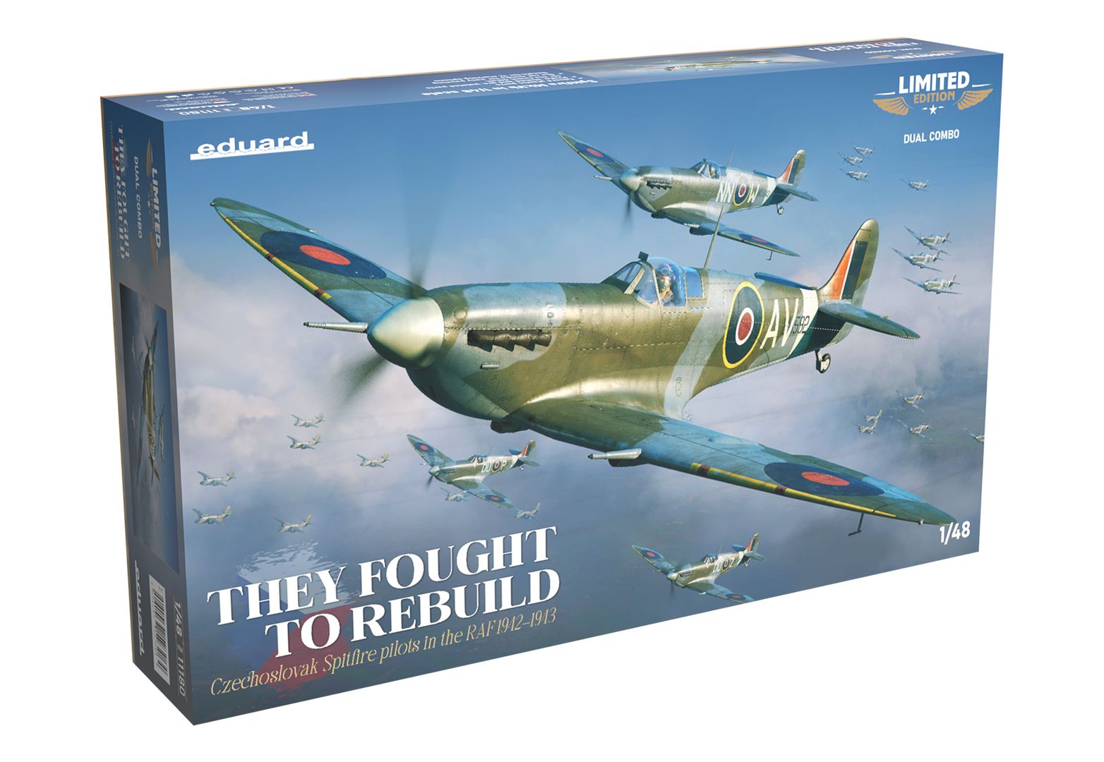 They Fought To Rebuild Czech Spitfire pilots in the RAF 1942-43 Dual Combo - Limited Edition – Image 15