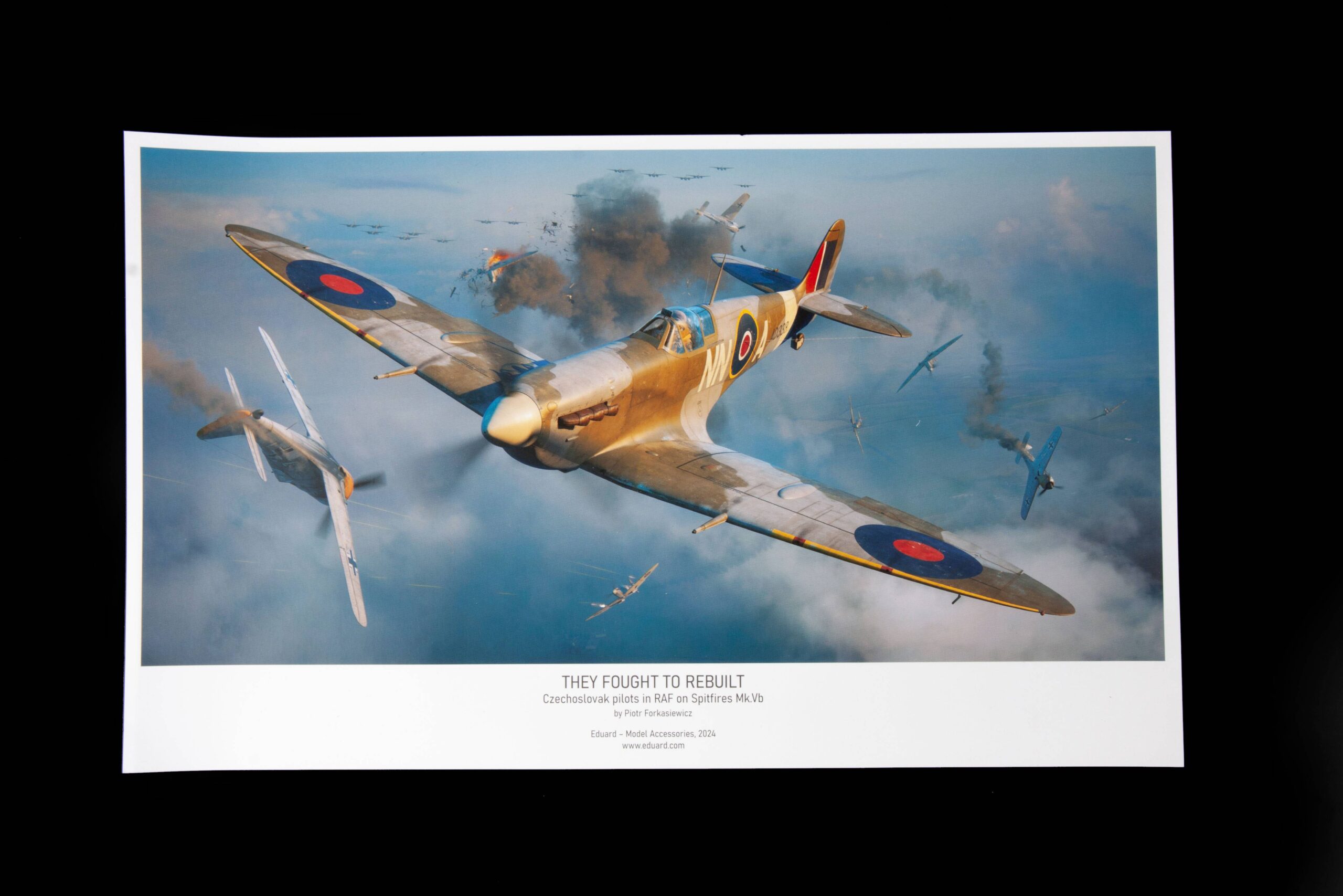 They Fought To Rebuild Czech Spitfire pilots in the RAF 1942-43 Dual Combo - Limited Edition – Image 18