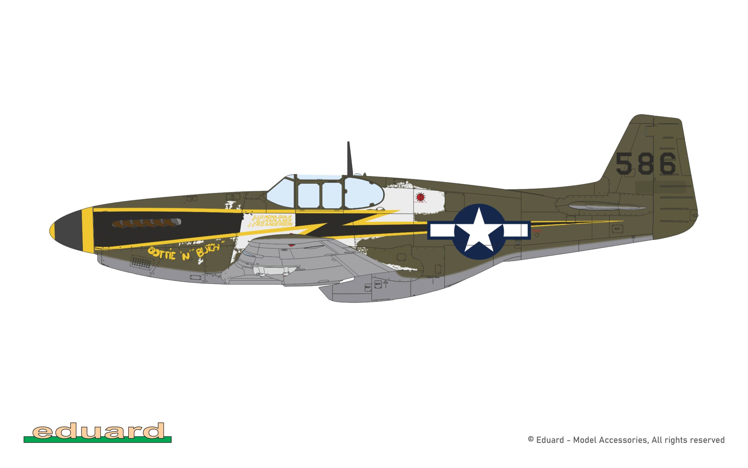 P-51B/C Mustang With Dorsal Fin ProfiPACK edition – Image 3