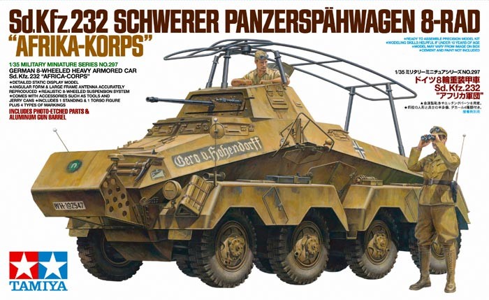 Sd.Kfz.232 Schwerer Panzerspähwagen 8-Rad "Afrika-Korps"