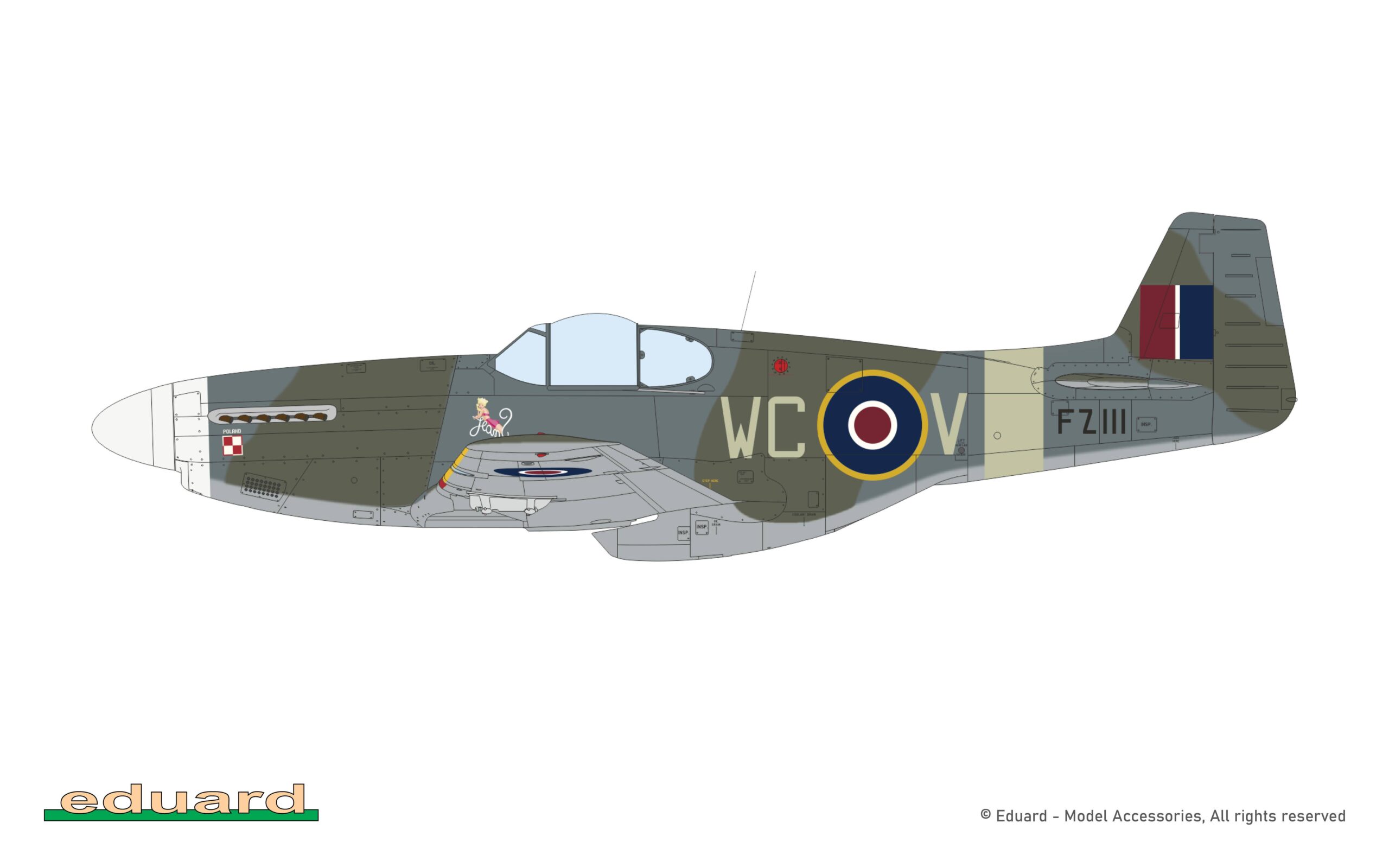 P-51B/C Mustang With Dorsal Fin ProfiPACK edition – Image 6