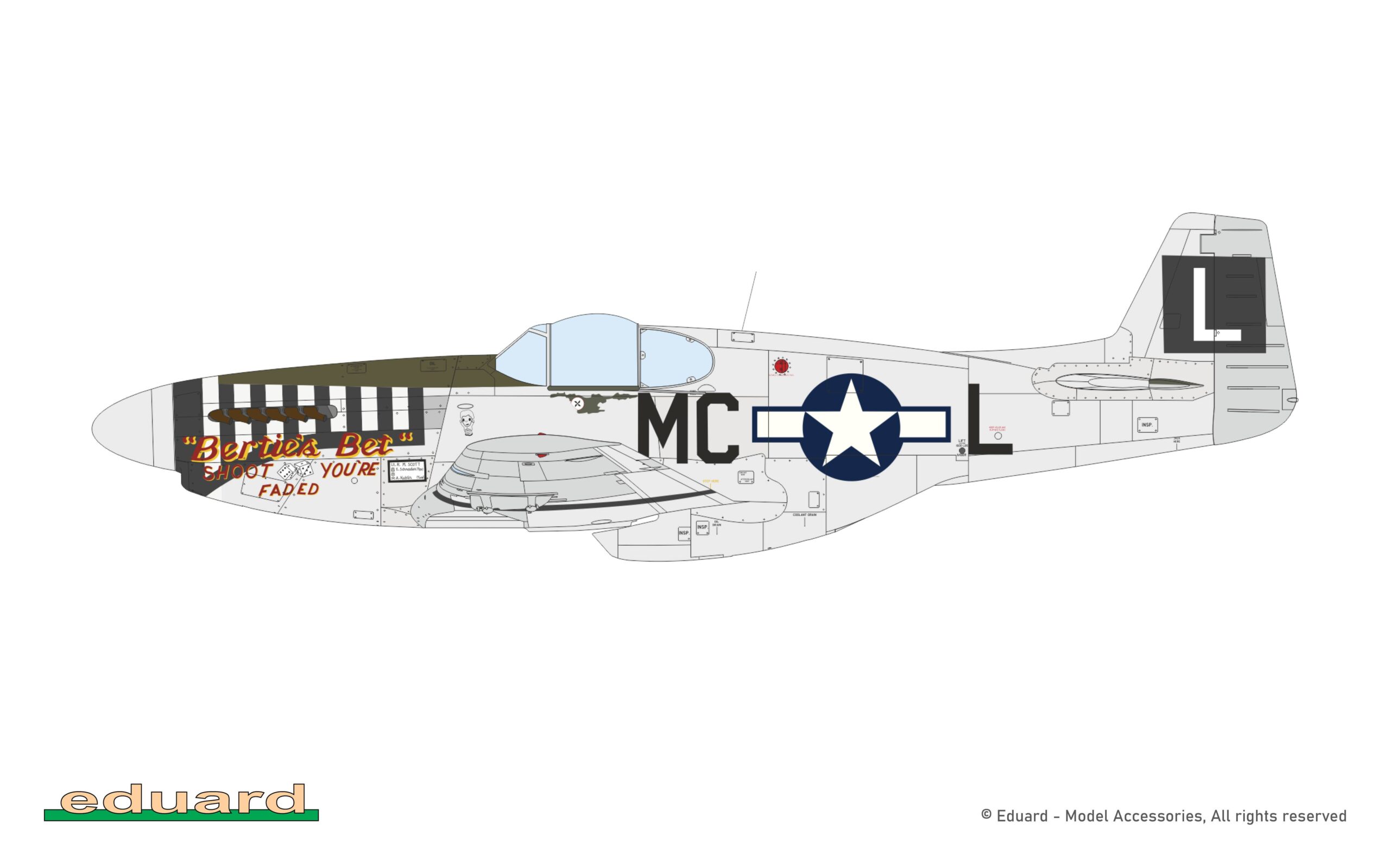 P-51B/C Mustang With Dorsal Fin ProfiPACK edition – Image 7