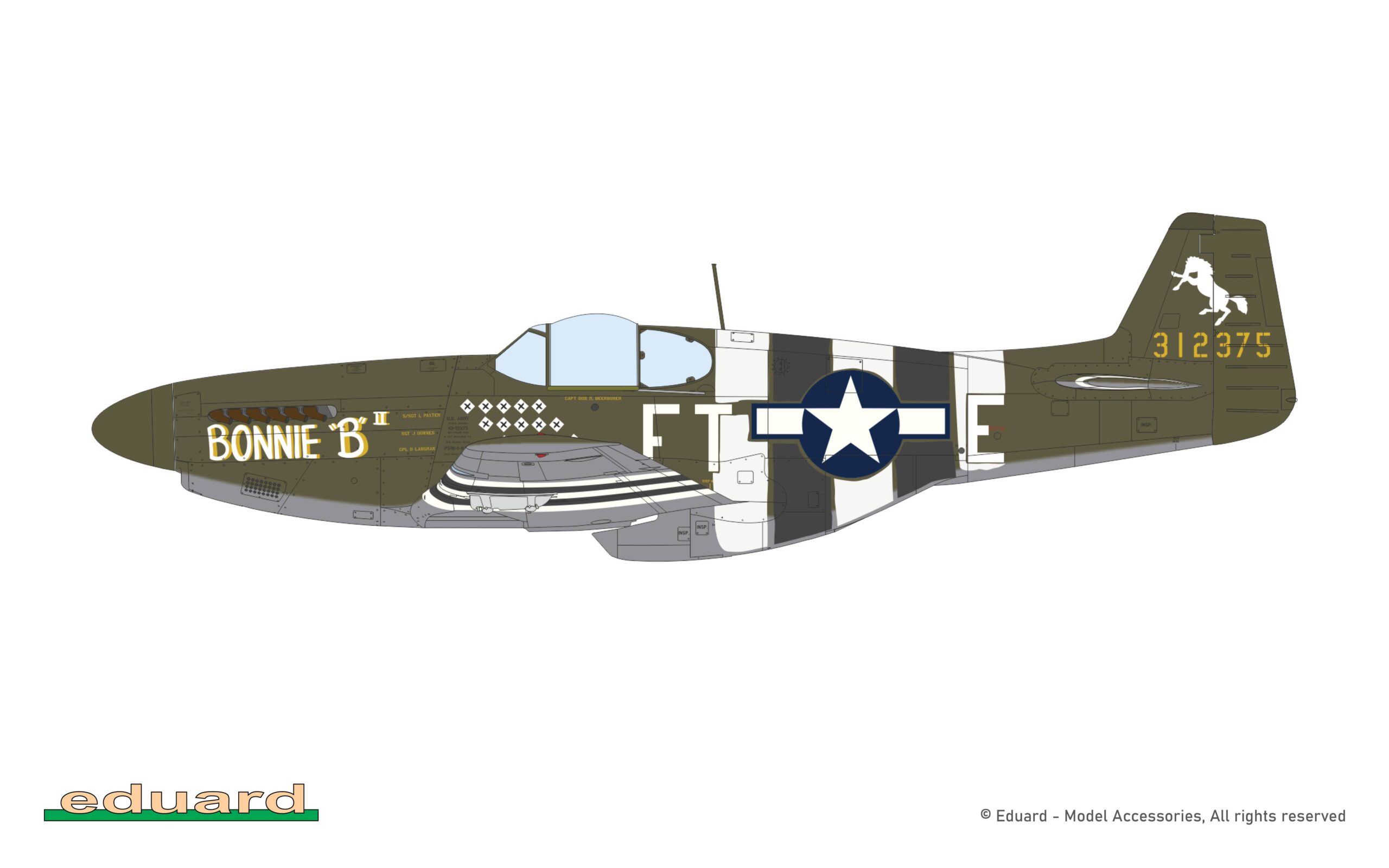 P-51B/C Mustang With Dorsal Fin ProfiPACK edition – Image 8